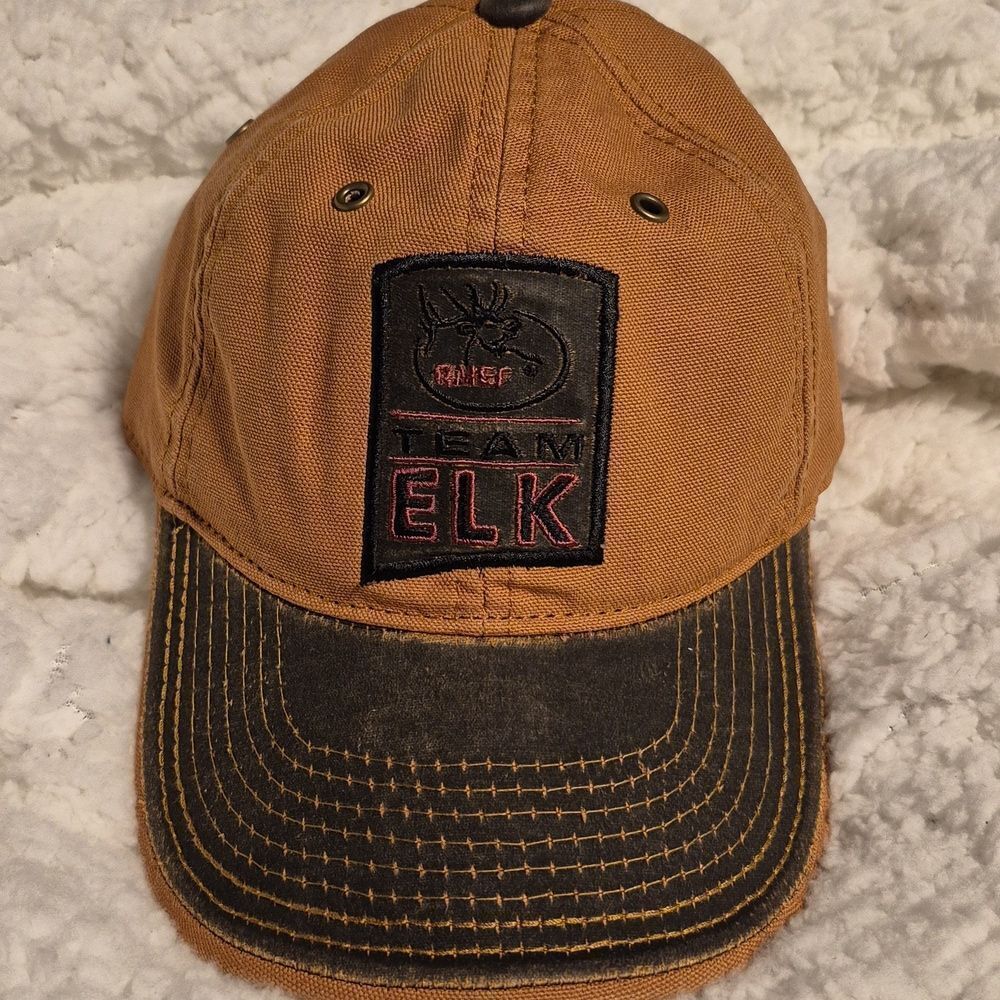 Rocky Mountain Elk Foundation Canvas Sliderback Hat - New